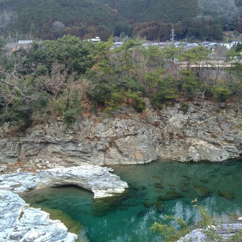 吉野川が眺望できる宮滝・柴橋6