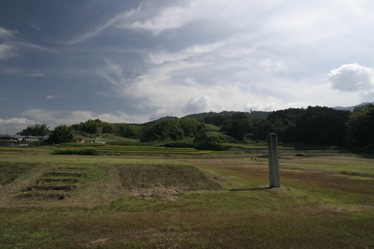 田園風景を望む山田寺跡1