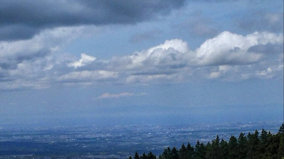 大阪平野と大阪湾[西への眺望]