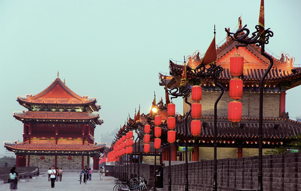 明代城壁の写真