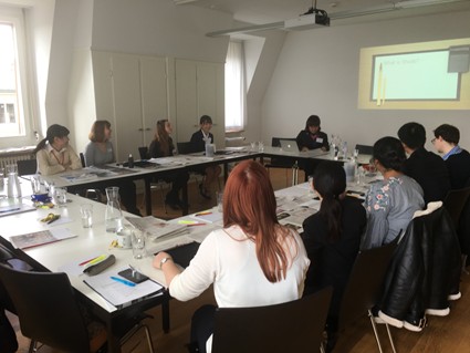 大学生派遣の様子