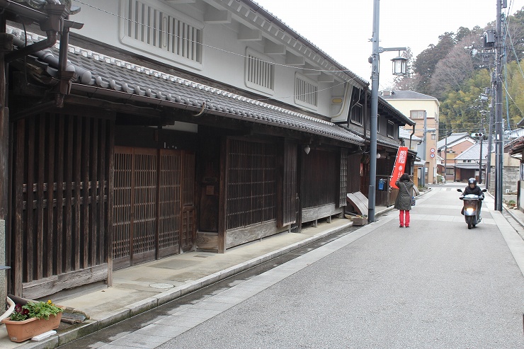 松山街道の街なみが残る宇陀松山地区酒蔵通り