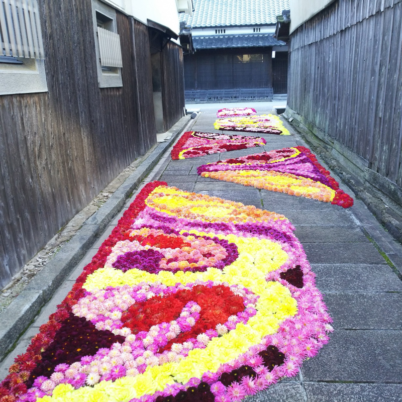 2018年度の宇陀松山華小路の風景4