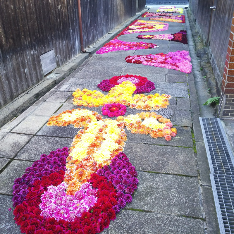 2018年度の宇陀松山華小路の風景3