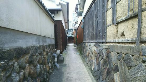 五條新町通りの露地3