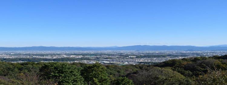 東方向　大和平野・大和青垣など