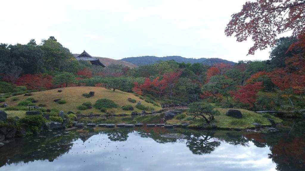 後園の紅葉の季節1