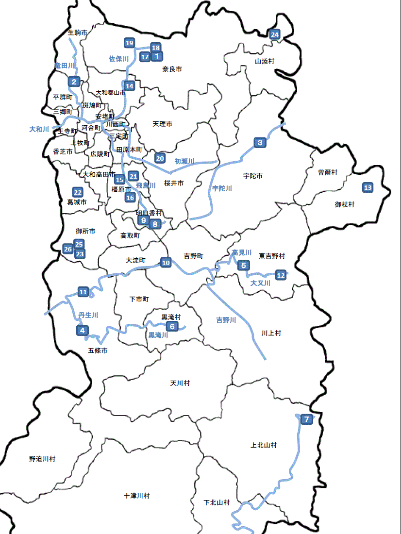 「水辺景観」地図