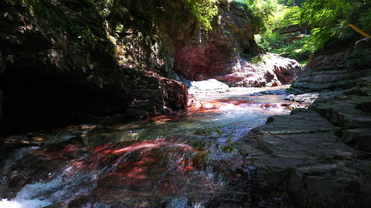 赤岩渓谷(黒滝川)1