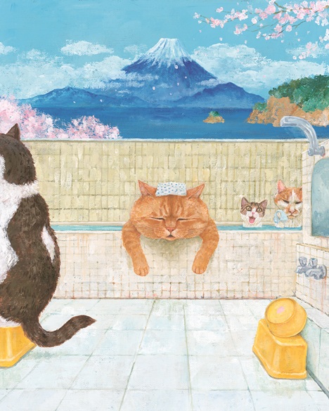 『ねこはるすばん』原画2