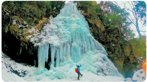 氷瀑（御船の滝）