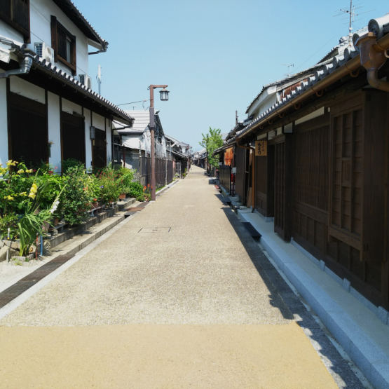 橿原市今井町の街並み