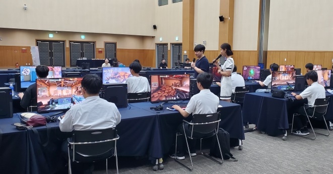 eスポーツ交流イベントの様子