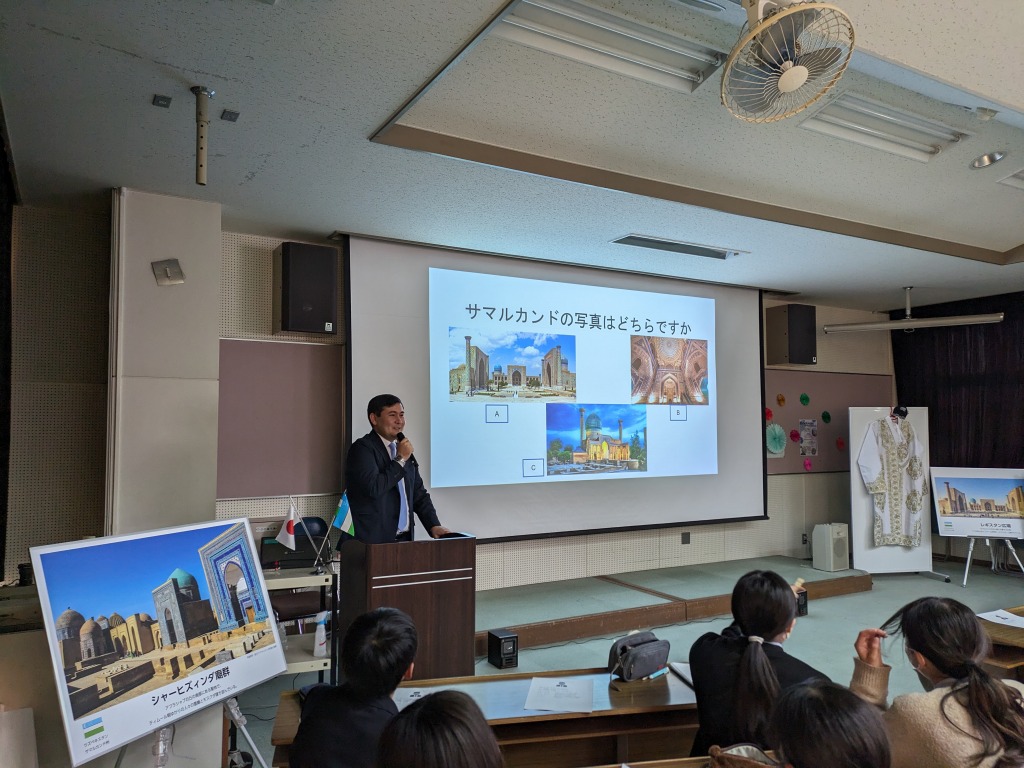 出張授業の様子1