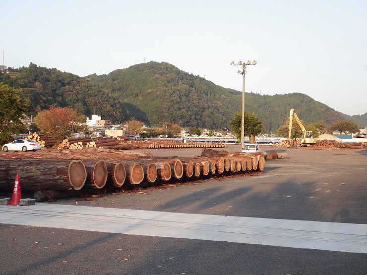 世界遺産の麓　吉野の貯木場の画像2