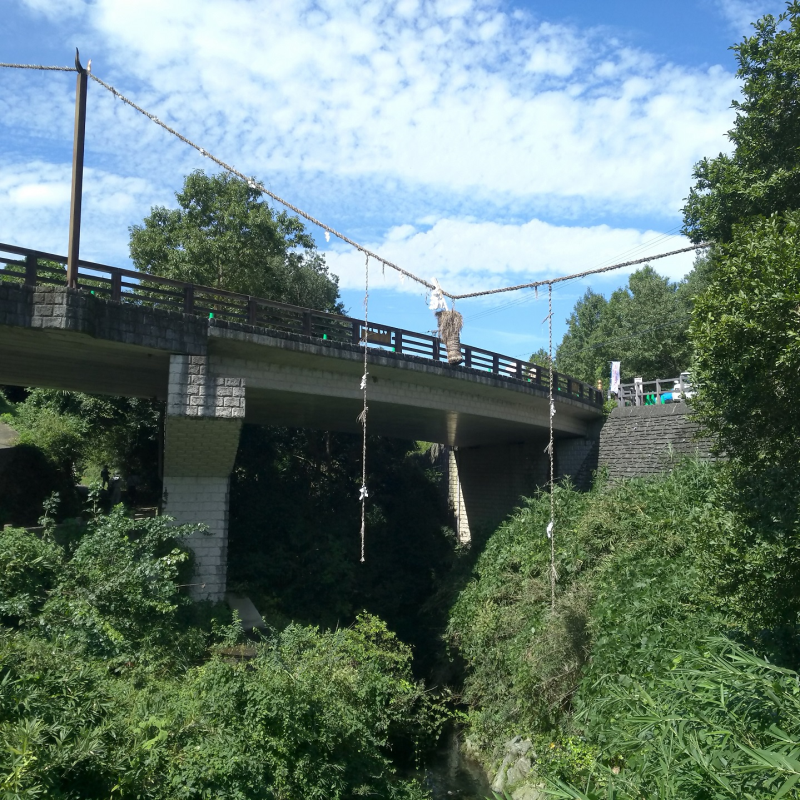 明日香村稲渕の綱掛神事（男綱）3