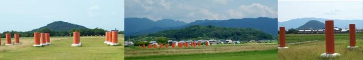 大和三山が眺望できる藤原宮大極殿跡