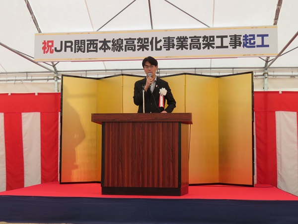 起工式の様子1枚目