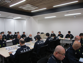 本部会議の様子