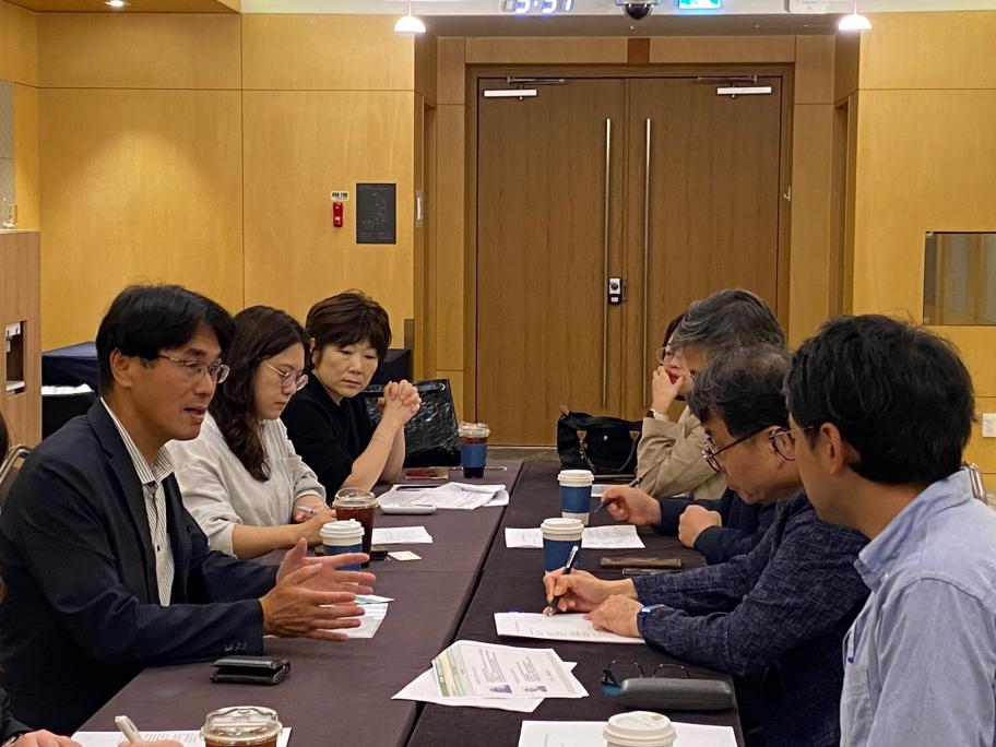 チョン・ジェユン公州大学教授と面談