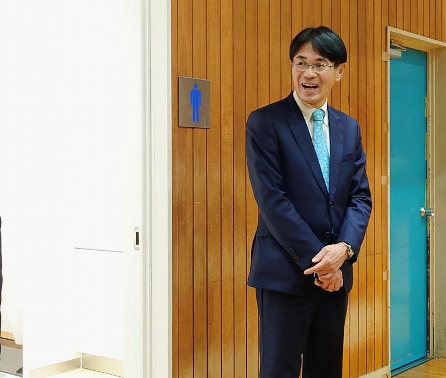 県立高校訪問