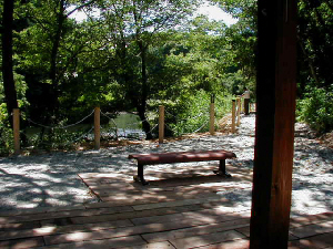 休憩所の周りの様子