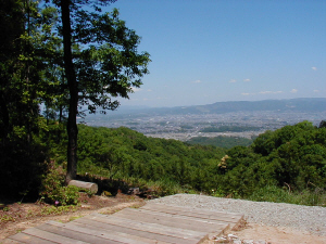 まほろば展望休憩所からの眺め