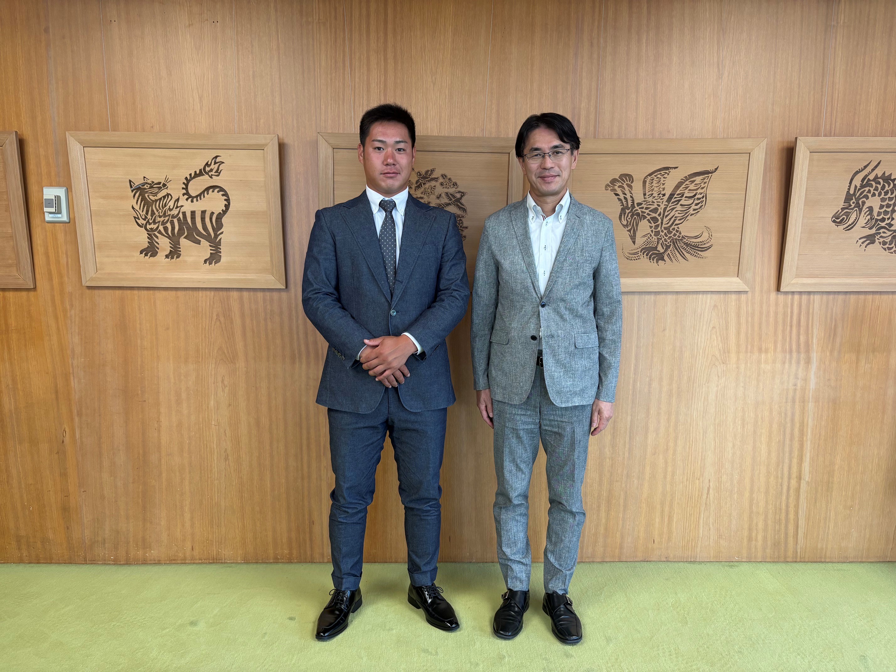 春山選手表敬訪問20260630