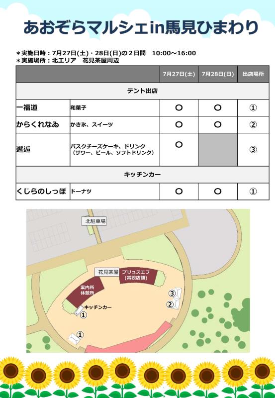 マルシェ出店一覧