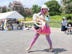 大道芸のバルーンアート