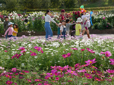 バルーンアートの様子