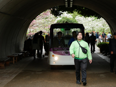 トラムカーの様子
