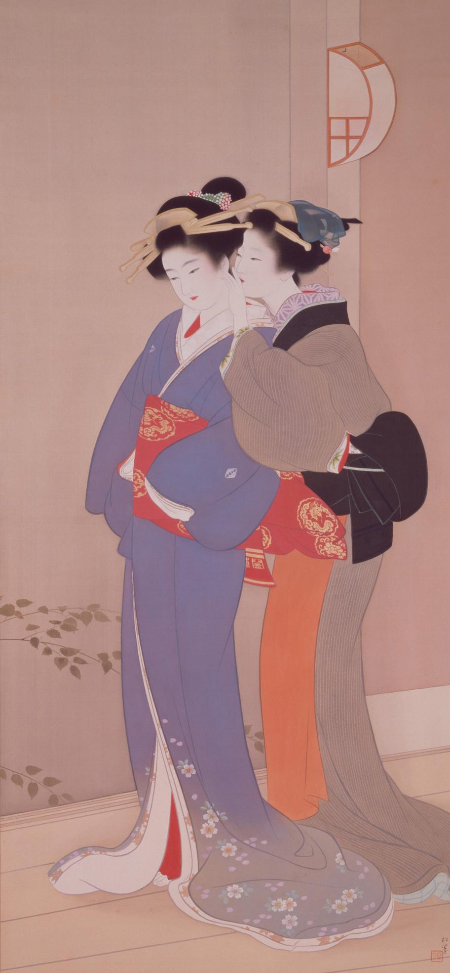 01_上村松年_春宵