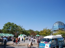 シェフェスタ屋台村の様子