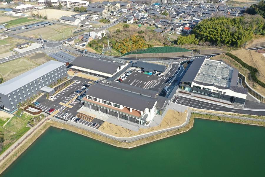 文化村航空写真