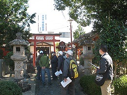 崇道天皇社における説明