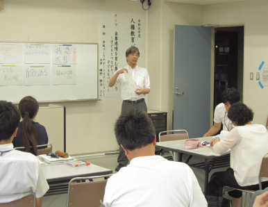 6月14日のの人権教育パワーアップ講座の様子