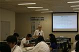 福田名誉教授の講義の様子
