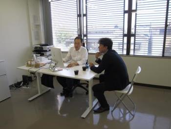 インキュベーションオフィスの写真