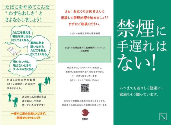 リーフレット表