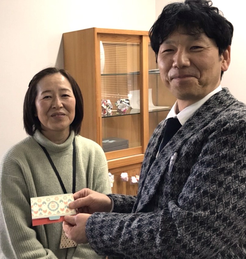 巾着袋、雑巾、図書カード1