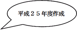 平成25年度作成