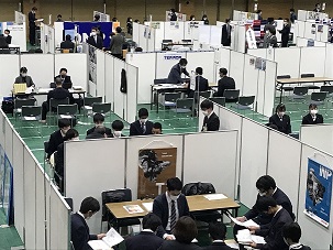 合同企業説明会の様子1