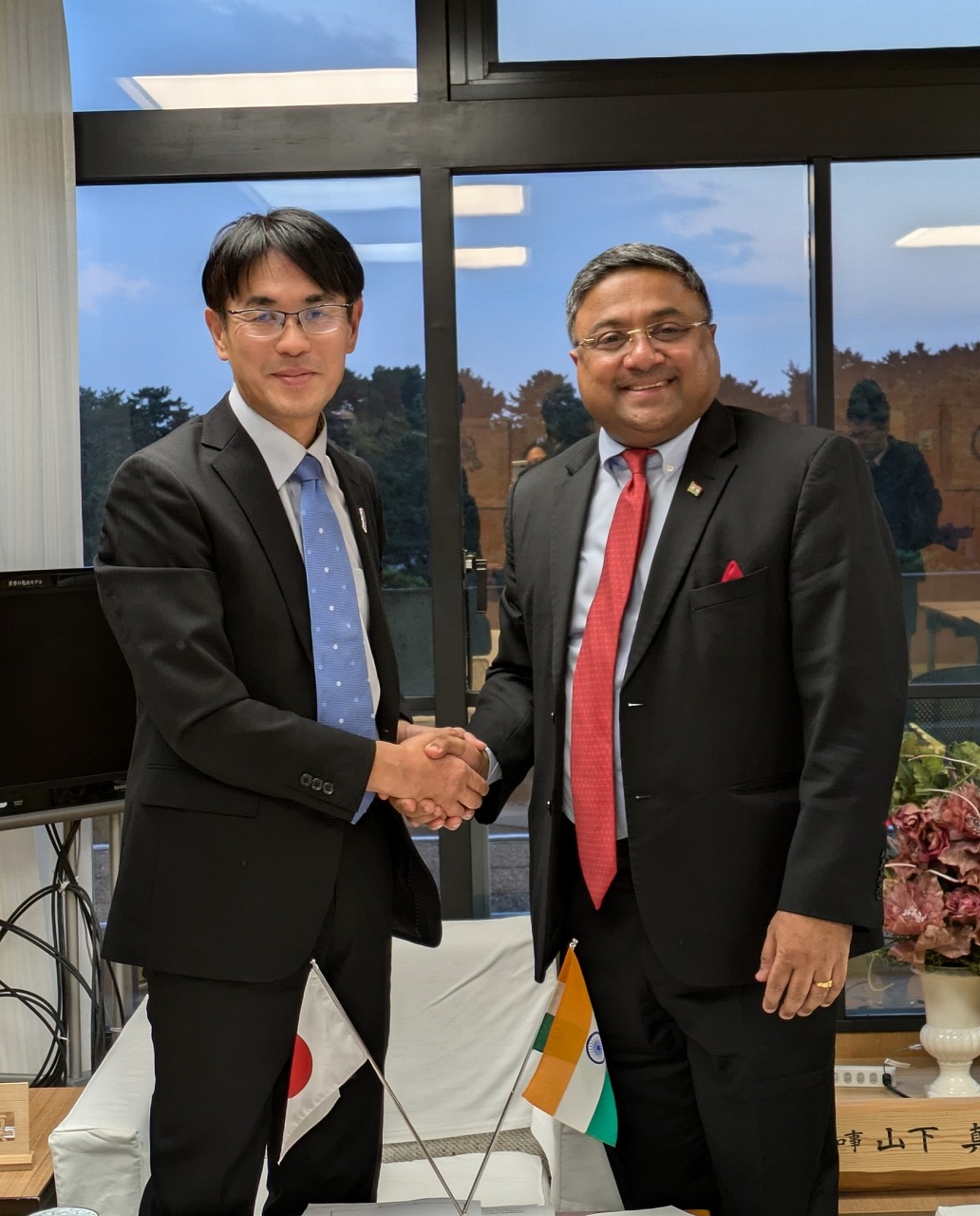 表敬訪問の様子2