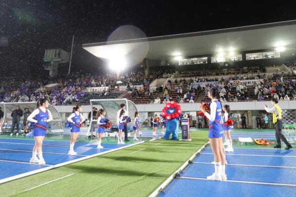 奈良クラブ対サンフレッチェ広島でのPR3