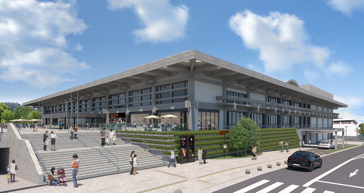 奈良県文化会館（外観イメージ）