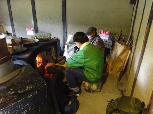 かまどde焼き餅体験3