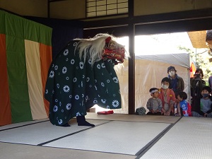 和太鼓体験＆獅子舞