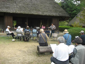 古民家の里で、なつかしの童謡・唱歌を歌いませんか？