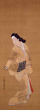 菱川師房作「見返り美人図」